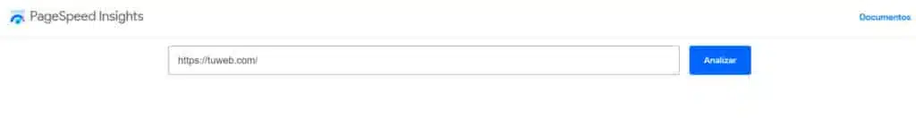 PageSpeed loading speed tool