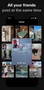bereal friends feed