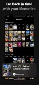 bereal personal photo archive