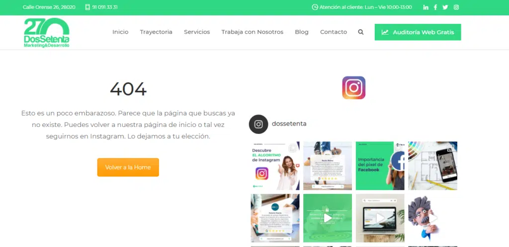 como solucionar errores 404