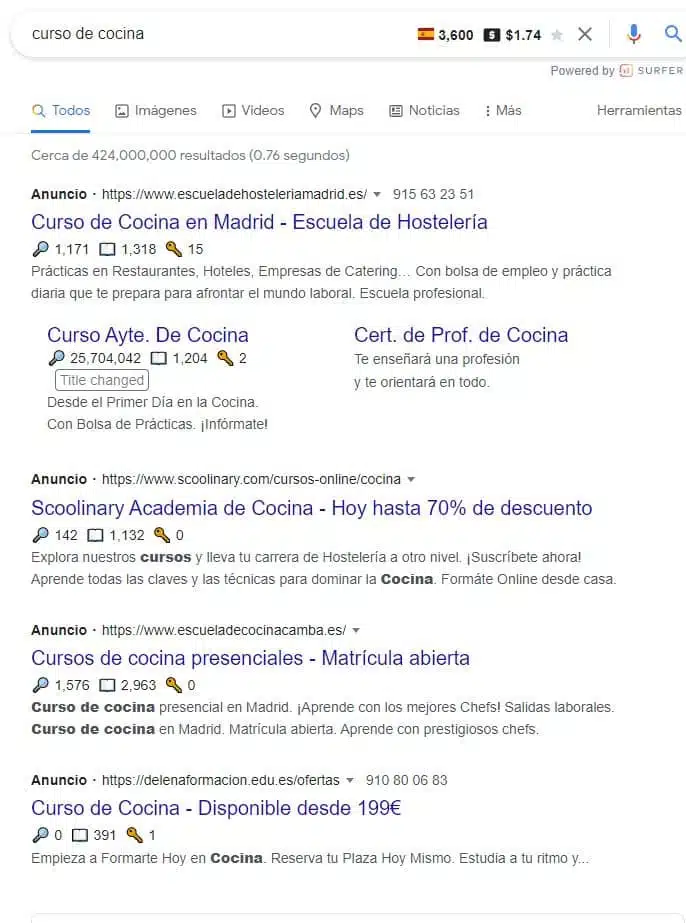 differences between seo and sem