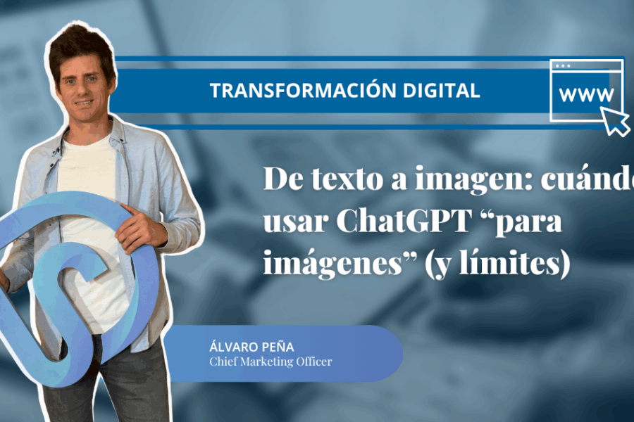 De texto a imagen: cuándo usar ChatGPT “para imágenes” (y límites)