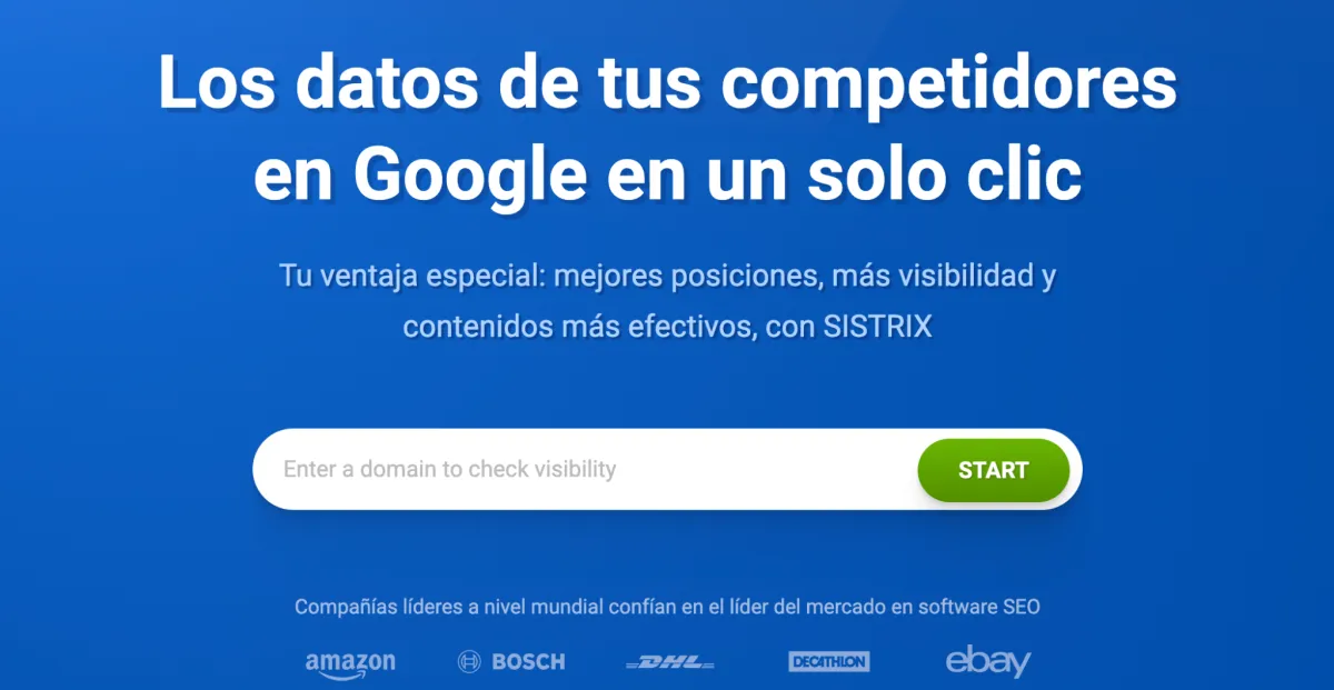 Indice de Visibilidad de Sistrix